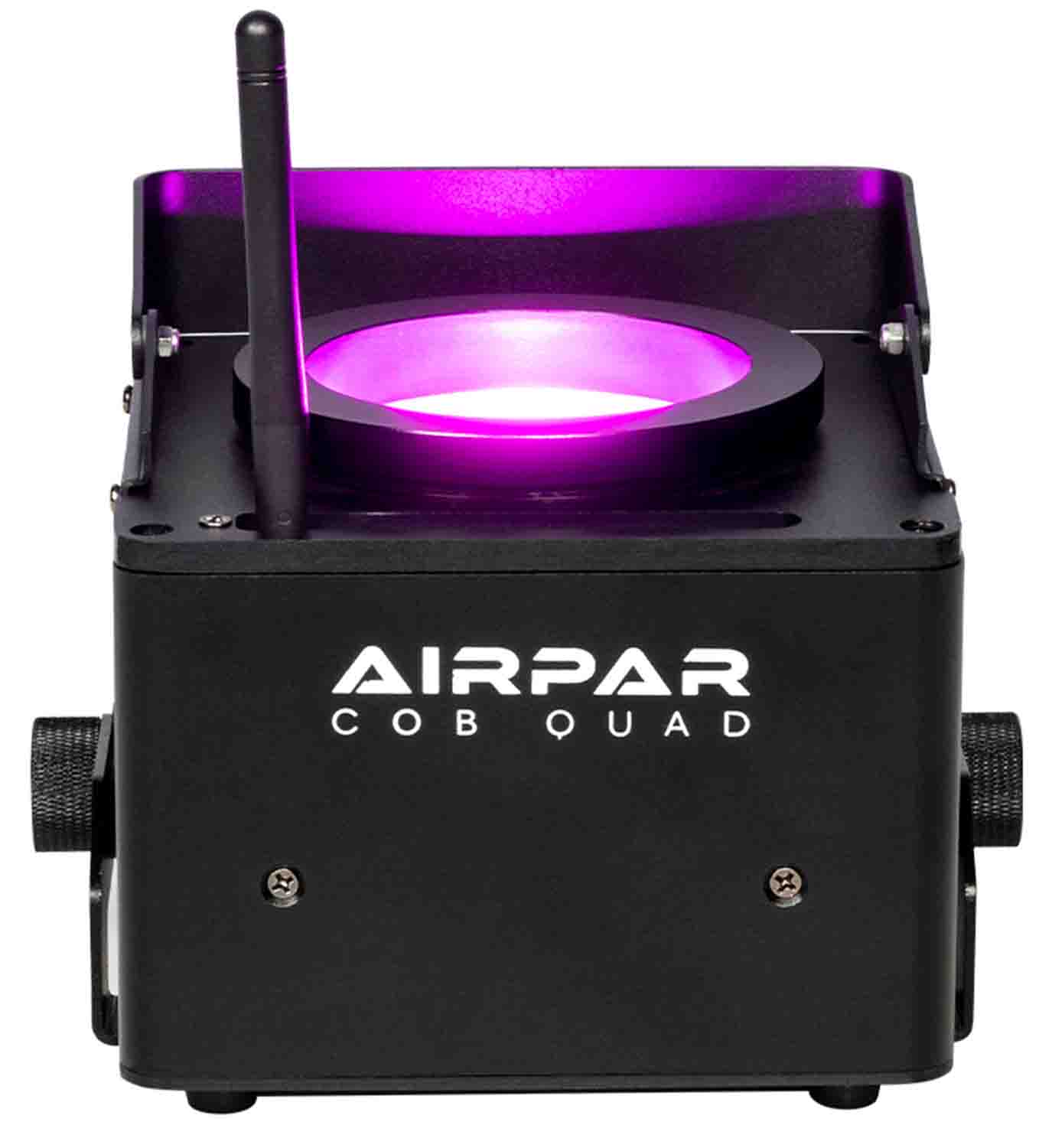 Colorkey CKU-7050, 2 Pack of AirPar COB QUAD Wireless Battery Powered Chip-on-Board Wash Light - Hollywood DJ