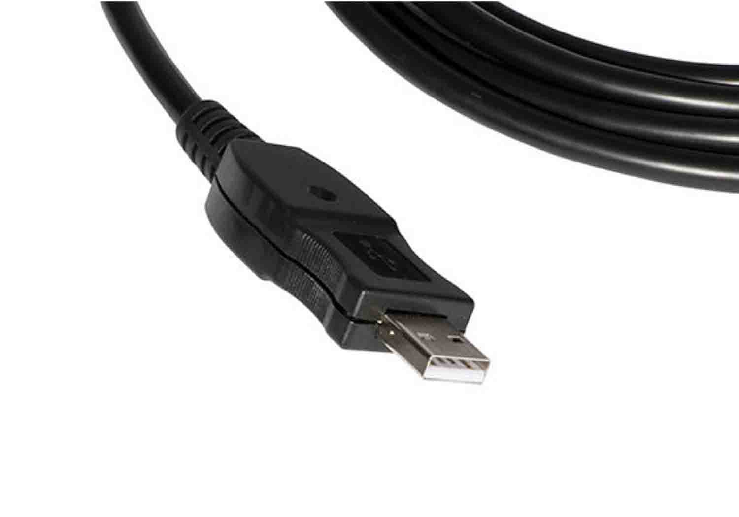 Onstage IC-10U Instrument to USB Cable - 10' - Hollywood DJ