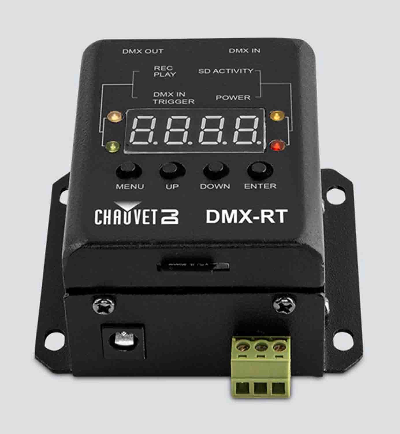 Chauvet DMXRT, Compact DMX Recording with Triggerable Playback - Hollywood DJ