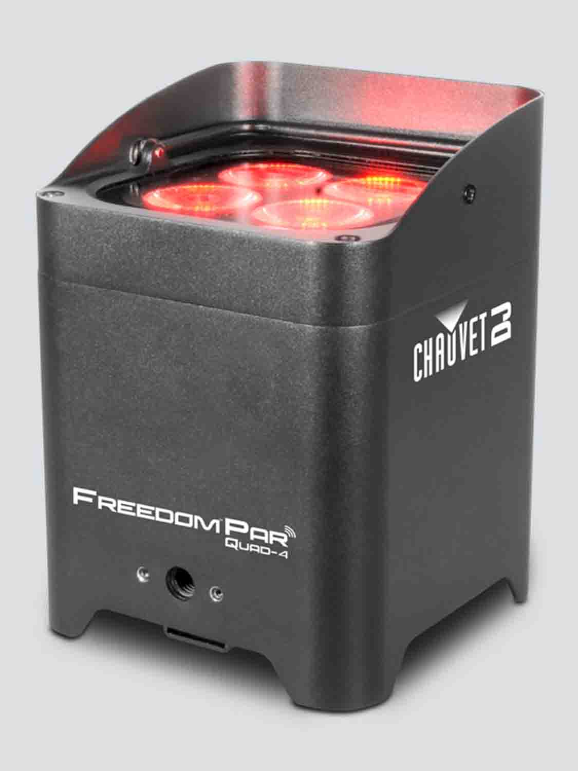 Chauvet DJ Freedom Par Quad 4 Wireless Battery LED Wash Light Effects (4 Pack)