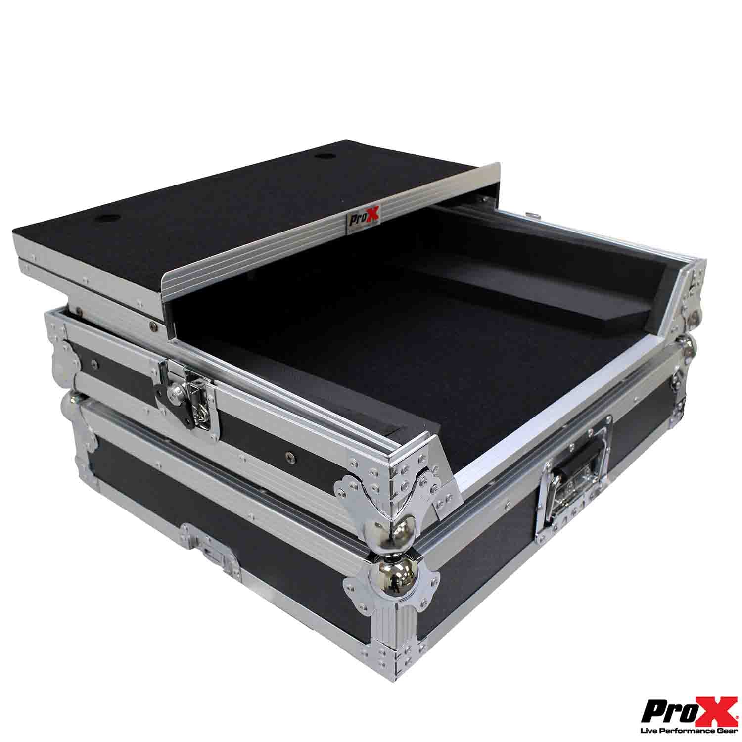ProX XS-DJ505LT DJ Flight Case for Roland DJ-505 With Sliding Laptop Shelf - Hollywood DJ