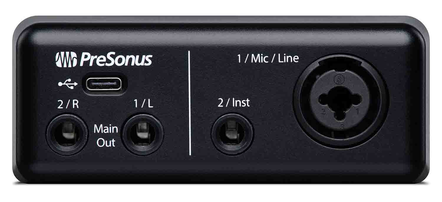 Presonus AUDIOBOX GO Compact 2x2 USB Audio Interface - Hollywood DJ