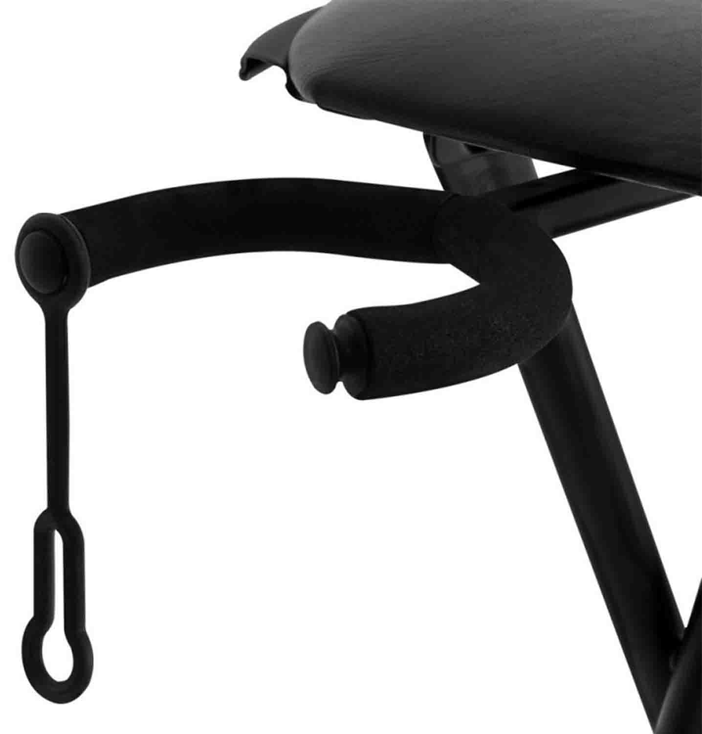Onstage DT7500 Guitarist Stool with Integrated Guitar Stand - Hollywood DJ