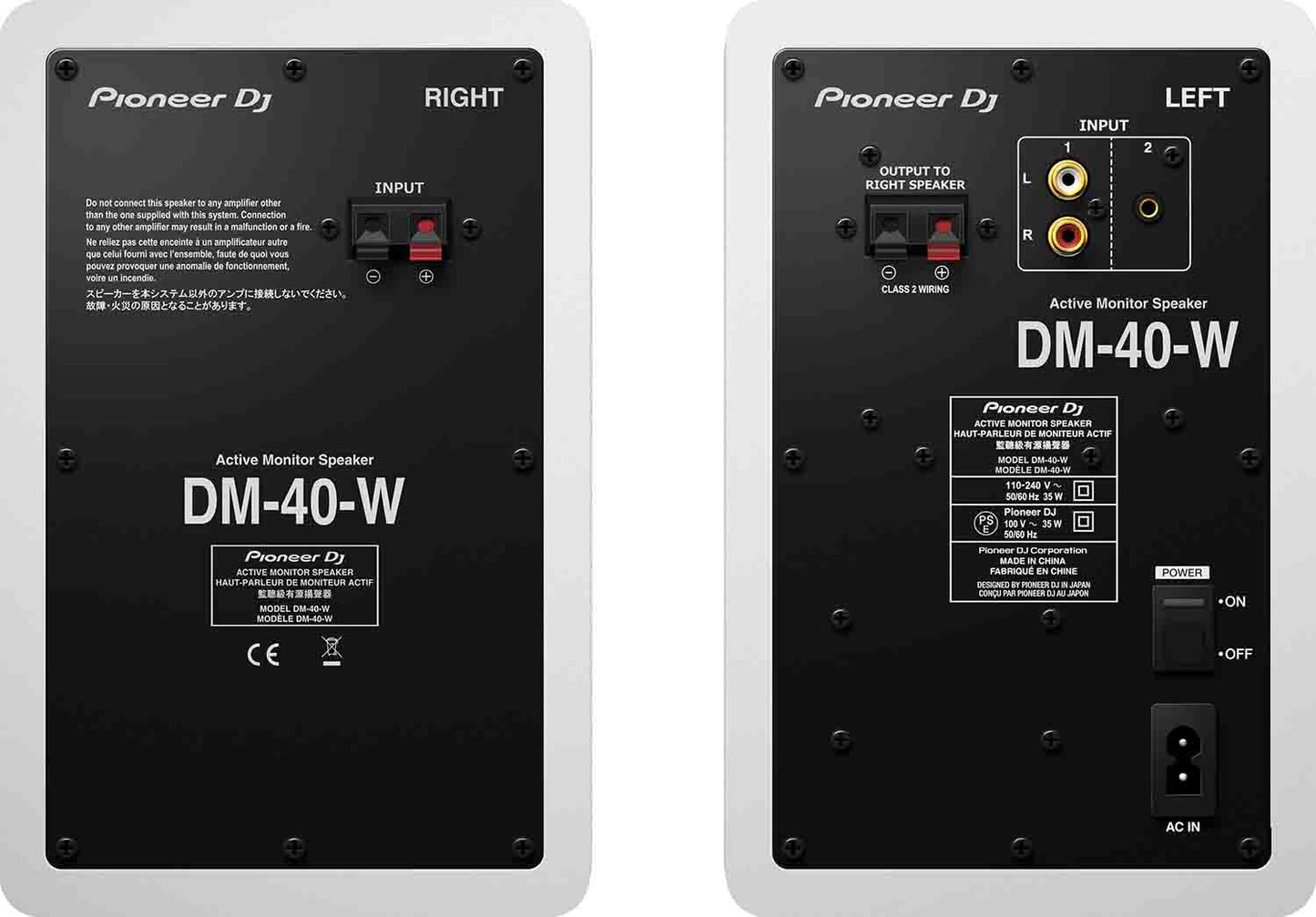 Pioneer Rev1 Package with DM40 Speakers - Hollywood DJ