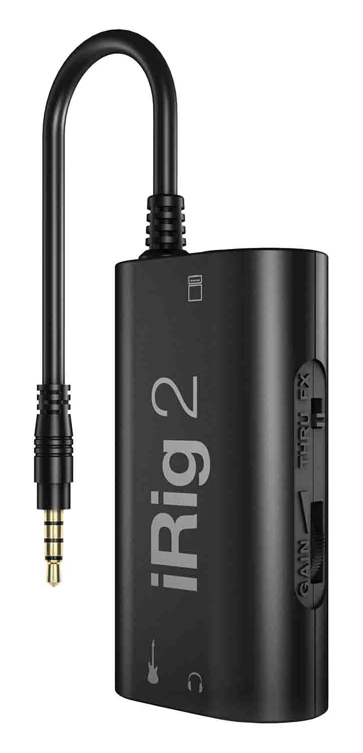 IK Multimedia iRig 2 Digital Guitar Interface for iOS - Hollywood DJ