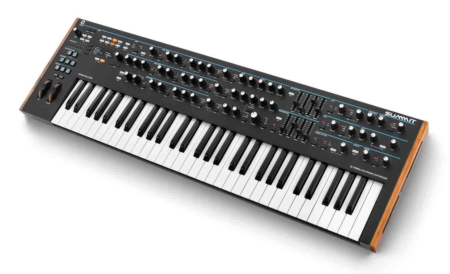 Novation SUMMIT Two-Part 16-Voice Polyphonic Synthesizer - Hollywood DJ
