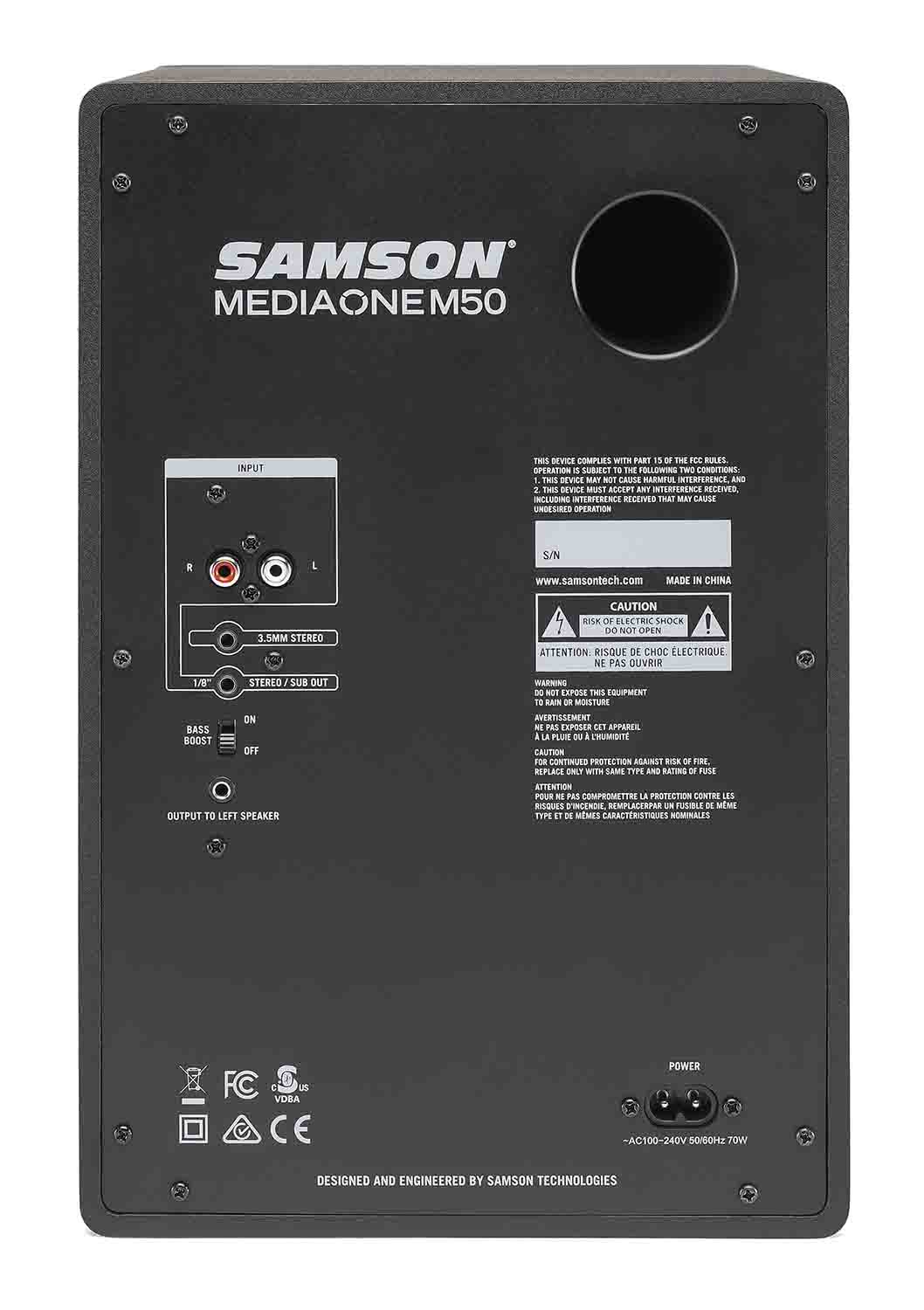 Samson Media One M50 Powered Studio Monitors