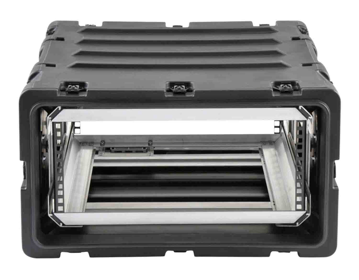 SKB Cases 3RR-4U24-25B 4U 24-inch Deep RR Series Shock Rack Case - Hollywood DJ