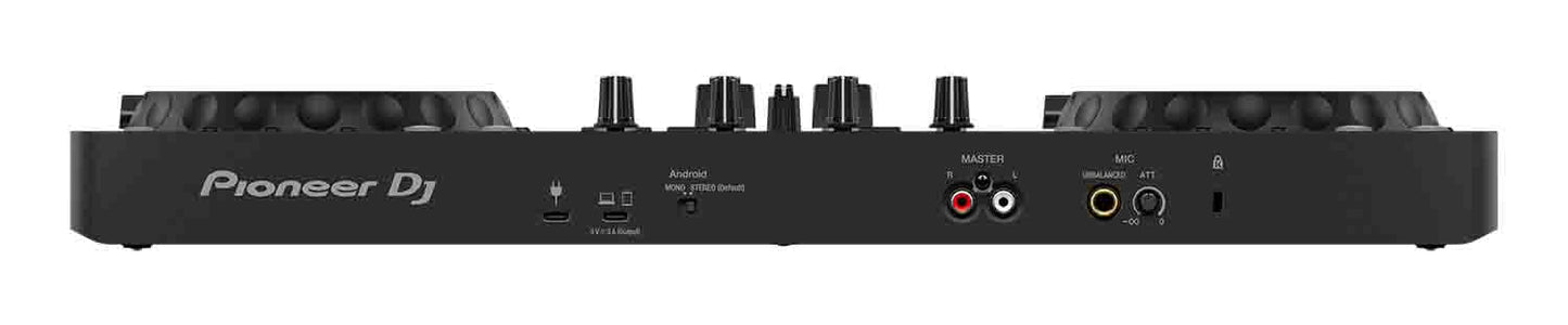 Pioneer DJ DDJ-FLX4 2-Channel DJ Controller for Rekordbox and Serato DJ Lite - Black - Hollywood DJ