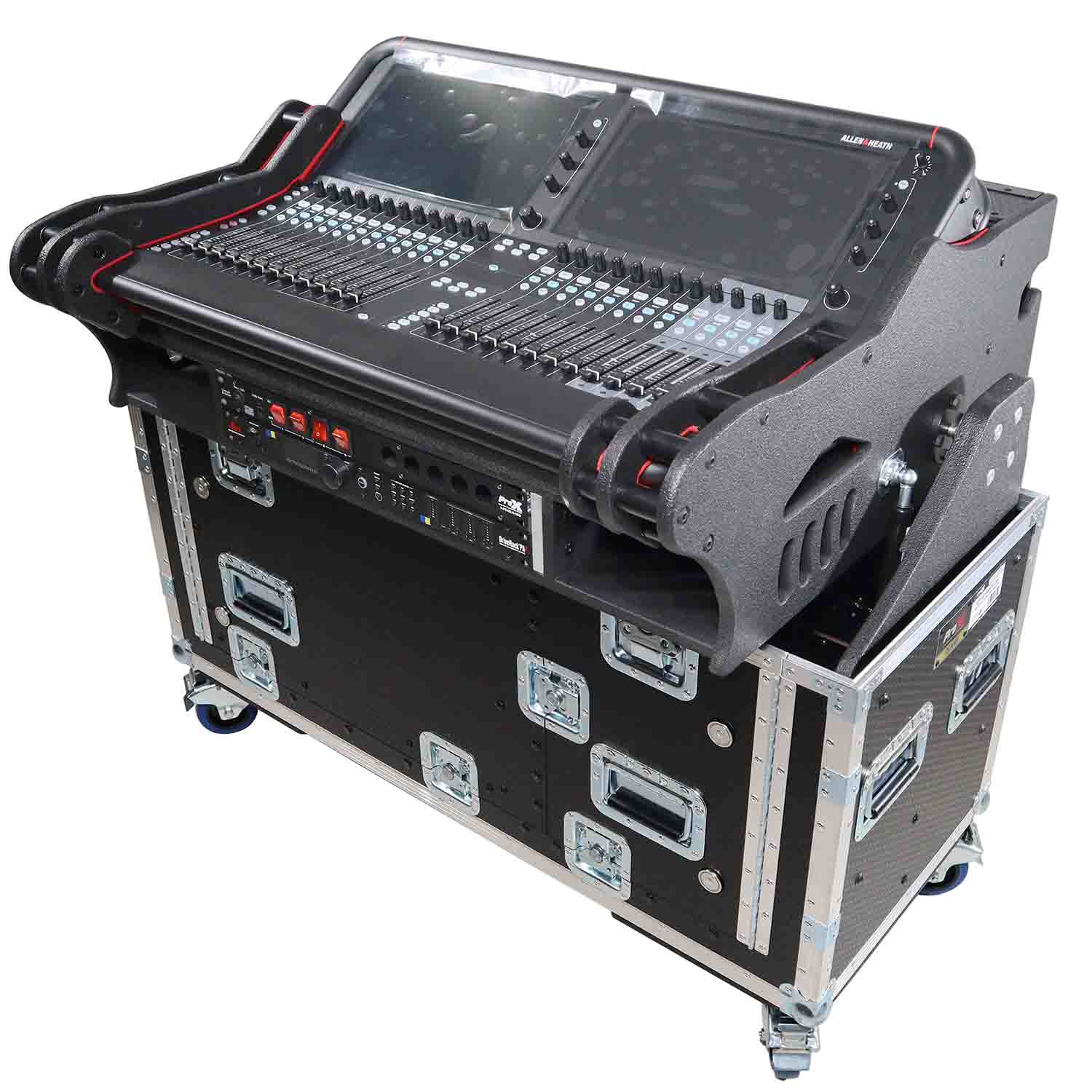ProX XZF-AHAVANTIS 2U, Hydraulic Lift Case For Allen and Heath Avantis Console - Hollywood DJ
