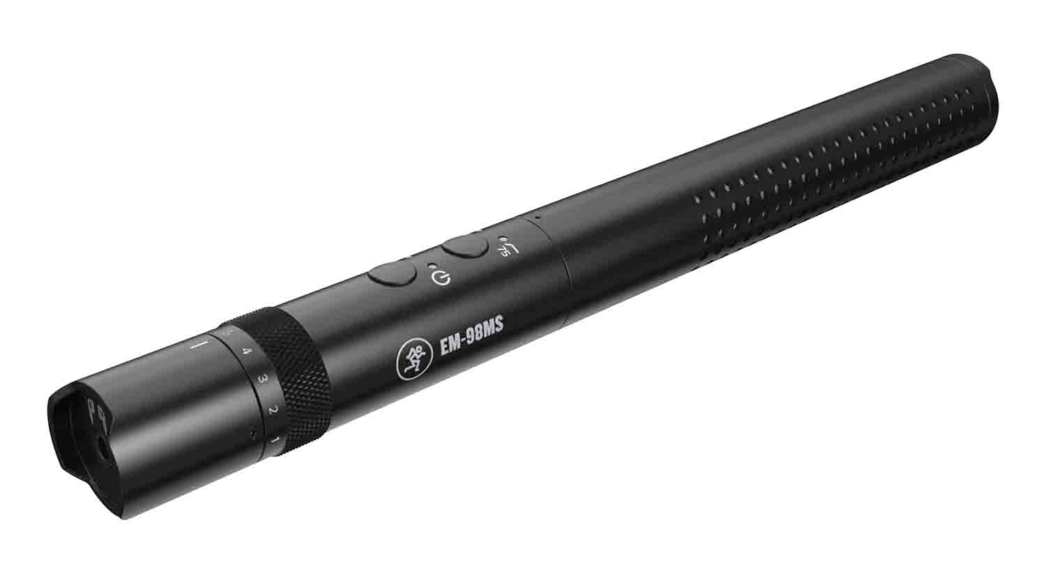 Mackie EM-98MS On-Camera Shotgun Microphone for Smartphones and DSLRs - Hollywood DJ