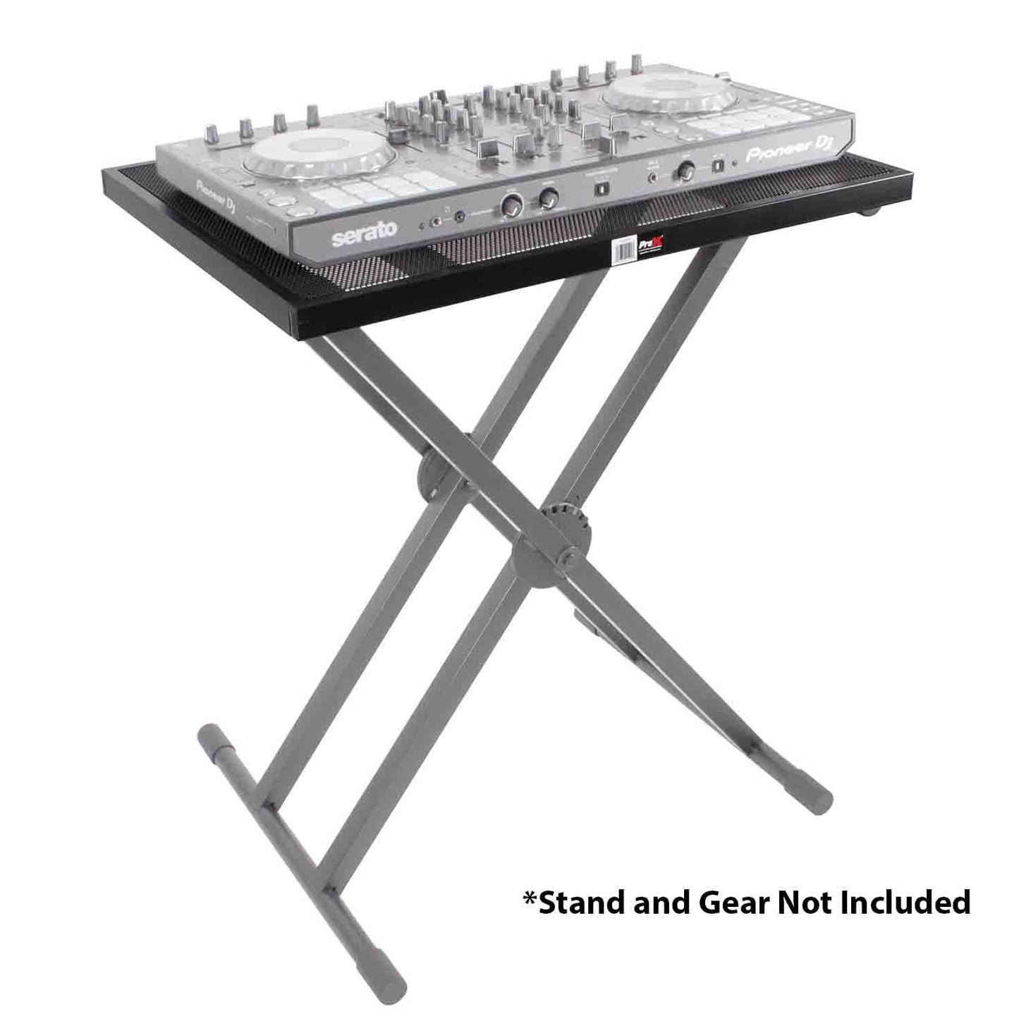 B-Stock: ProX T-KSTU DJ Table Topper for Keyboard Stand (Stand Not Included) - Hollywood DJ