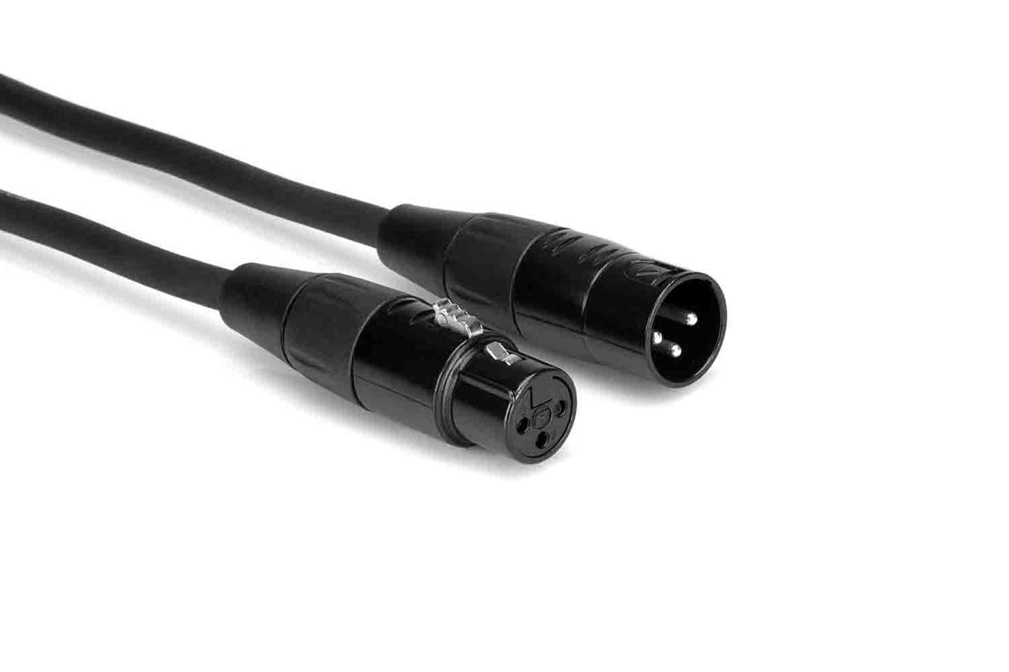 Hosa Pro Microphone Cable, REAN XLR3F to XLR3M - Hollywood DJ
