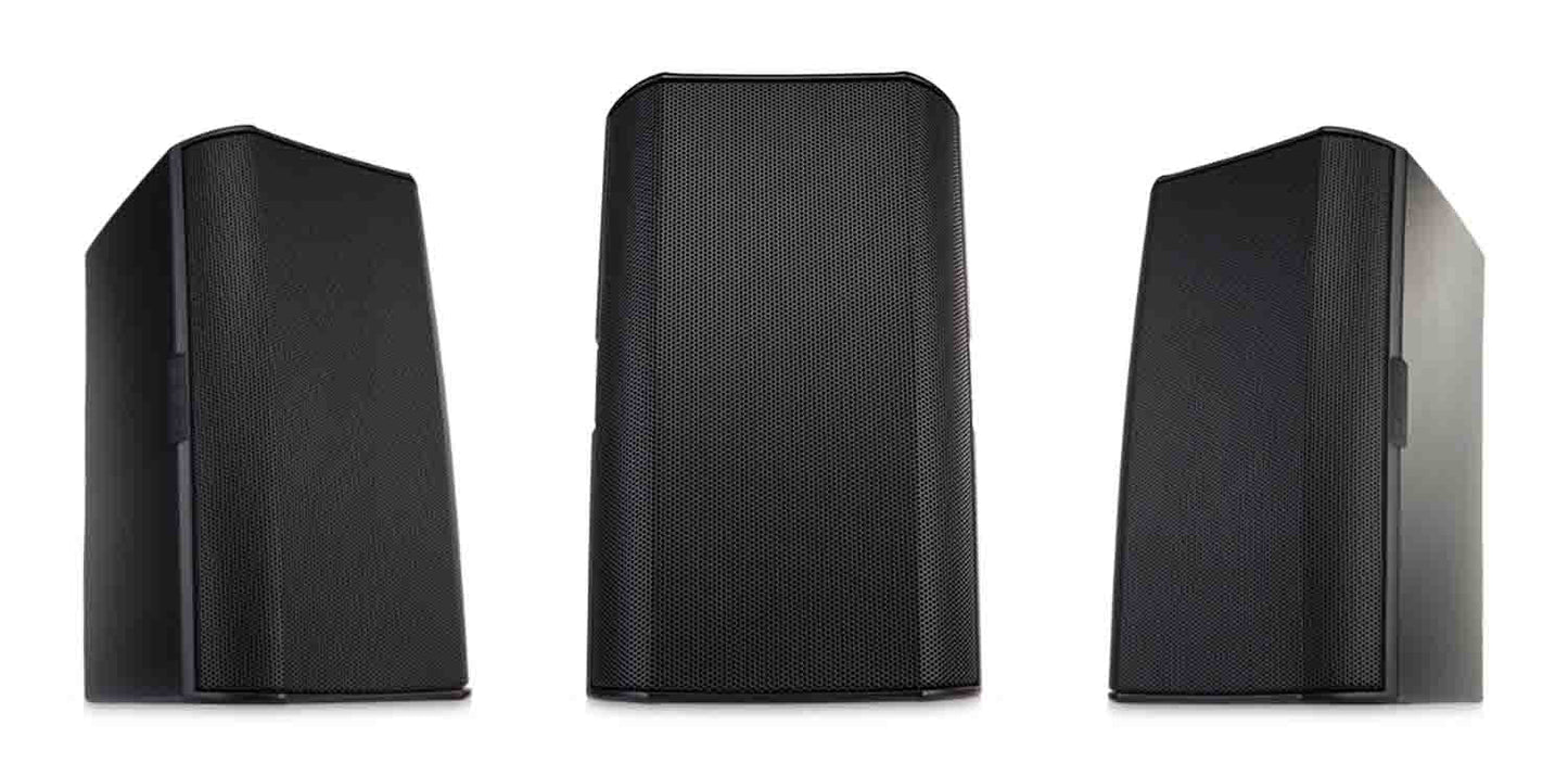 QSC AD-S12-BK Acoustic Design Series 12-Inch 2-Way 300W Surface-Mount Loudspeaker - Black - Hollywood DJ
