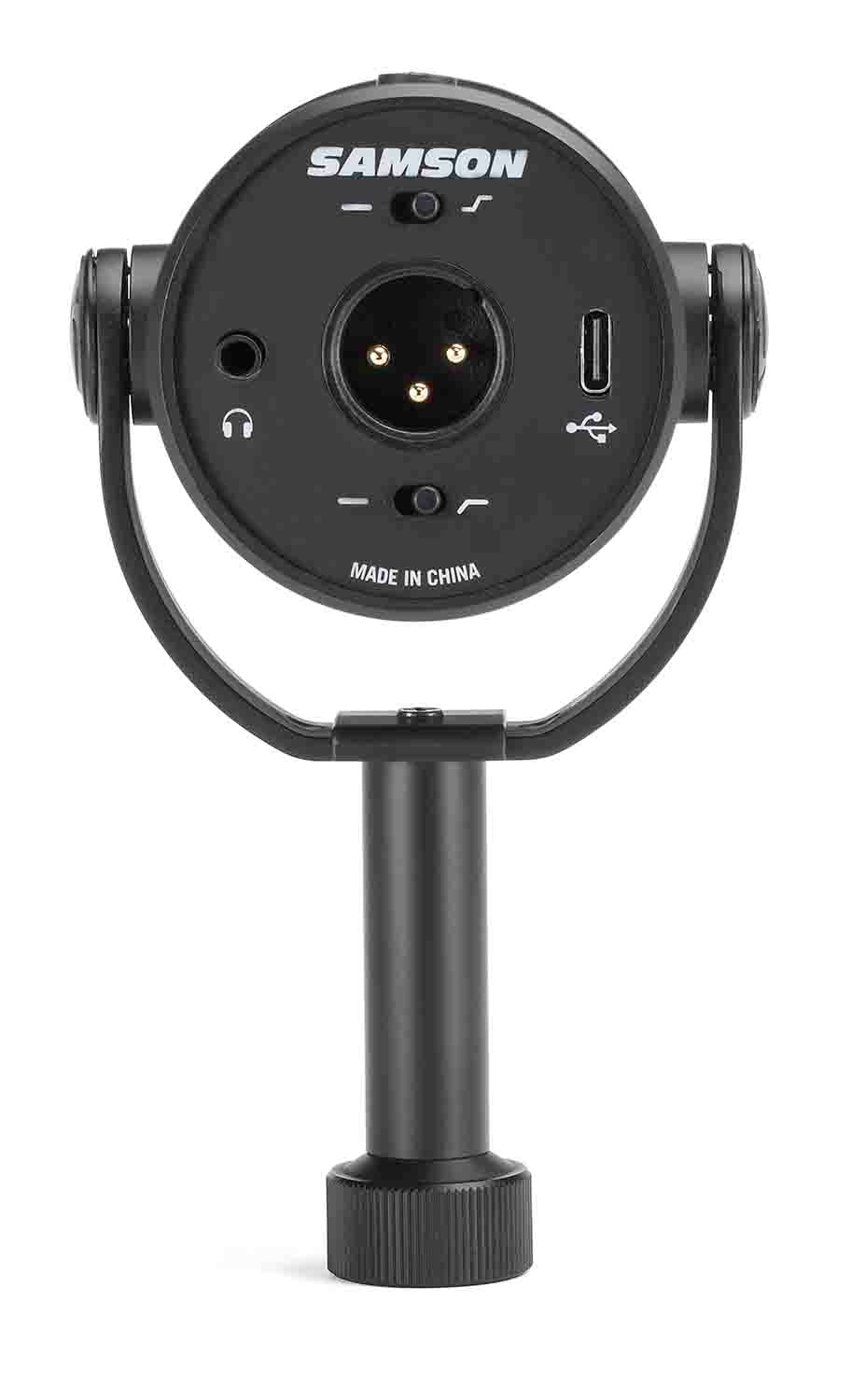 Samson Q9U XLR and USB Broadcast Dynamic Microphone - Hollywood DJ