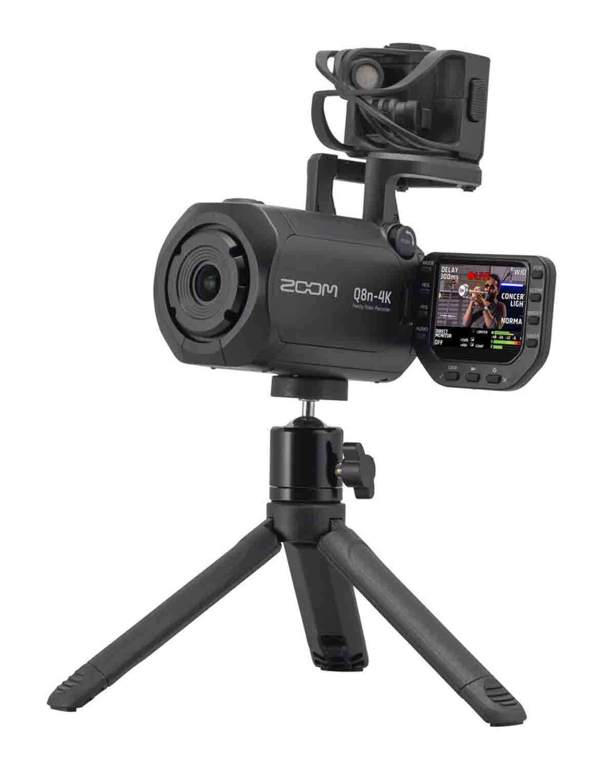 Zoom Q8n-4K Ultra High Definition Handy Video Recorder - Hollywood DJ