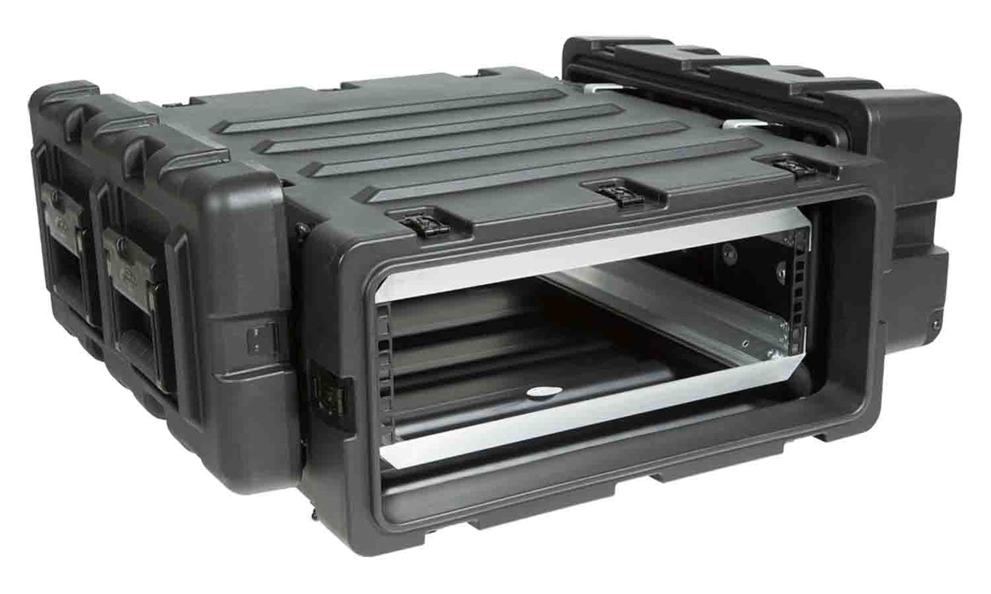SKB Cases 3RS-3U24-25B 3U 24-inch Deep RS Series Shock Rack Case - Hollywood DJ