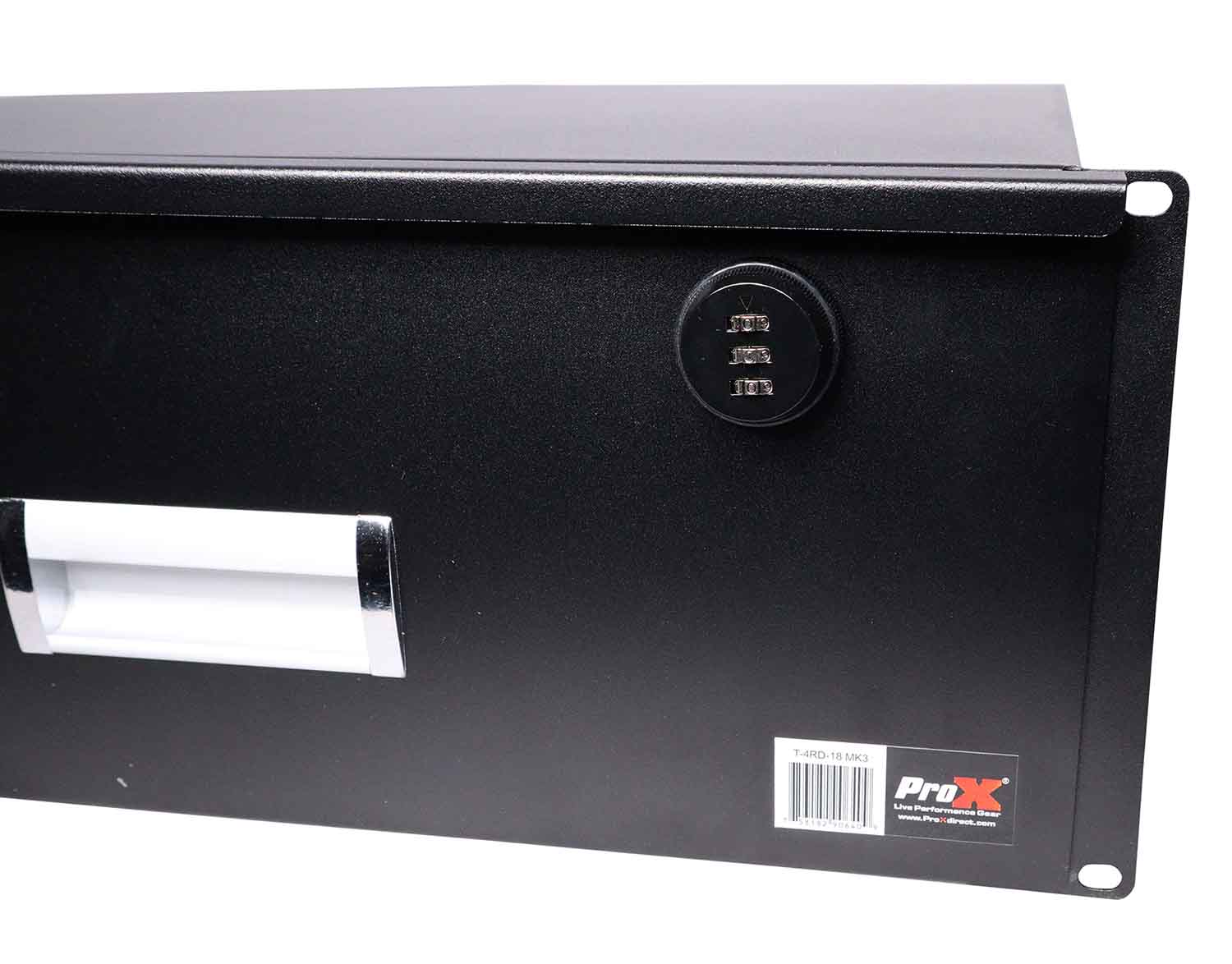 ProX T-4RD-18 MK3, 18" Deep Heavy Duty 4U Space Rack Drawer - Hollywood DJ