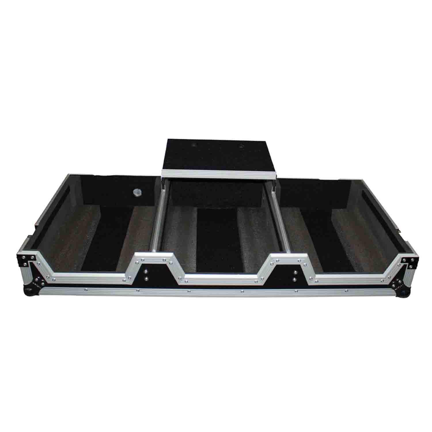 ProX XS-CDM2000WLT DJ Flight Coffin Case For Pioneer Mixer DJM900 and 2 CDJ2000NXS2 DJ Multi Player - Hollywood DJ