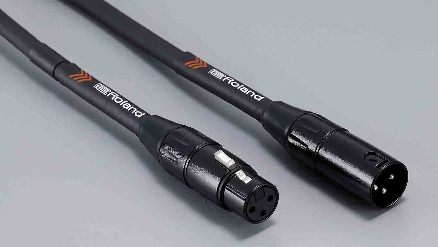 Roland RMC-B25, 25FT / 7.5M Microphone Cable - Black Series - Hollywood DJ