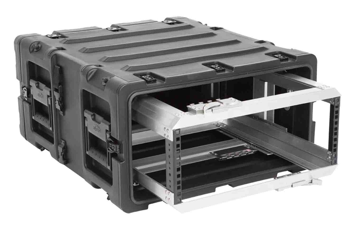 SKB Cases 3RR-4U20-22B, 4U 20-inch Deep RR Series Shock Rack Case - Hollywood DJ
