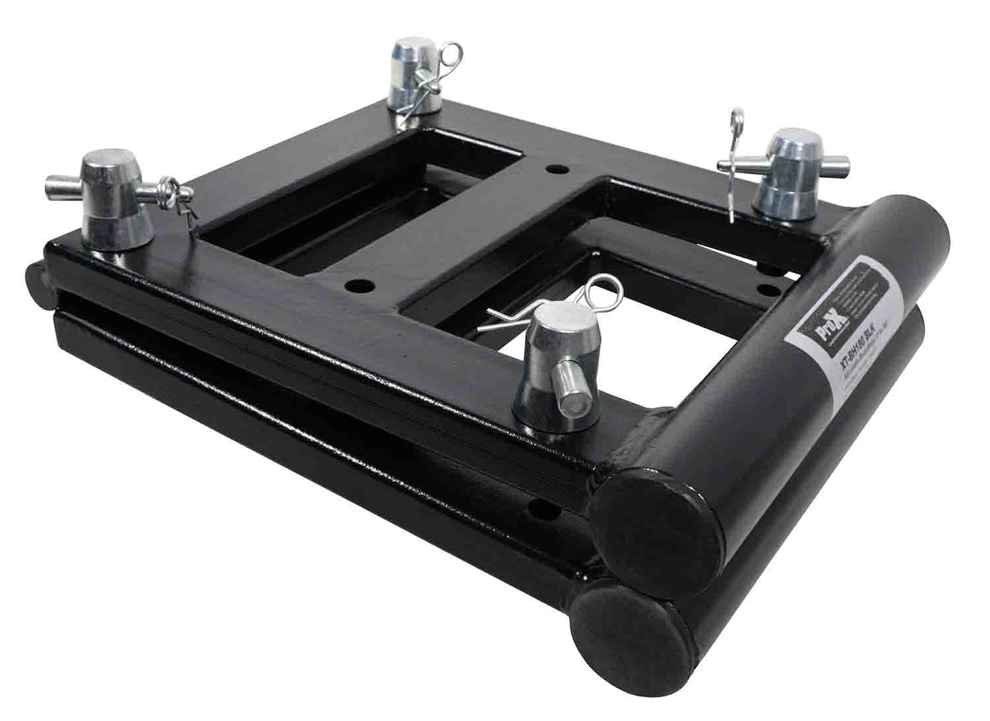 ProX XT-BH180-BLK (180˚) degree Adjustable Plate Hinge For XT-SQ F34 Conical Truss - Junction Box Angle /Black Finish - Hollywood DJ