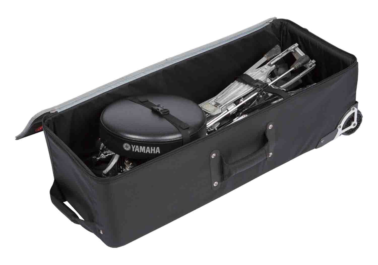 SKB Cases 1SKB-SH3714W Soft-Sided Mid-Size Drum Hardware Case with Wheels - Hollywood DJ