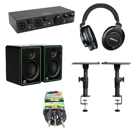 Arturia Home Studio 02 MINIFUSE2 Audio Interface Package - Hollywood DJ