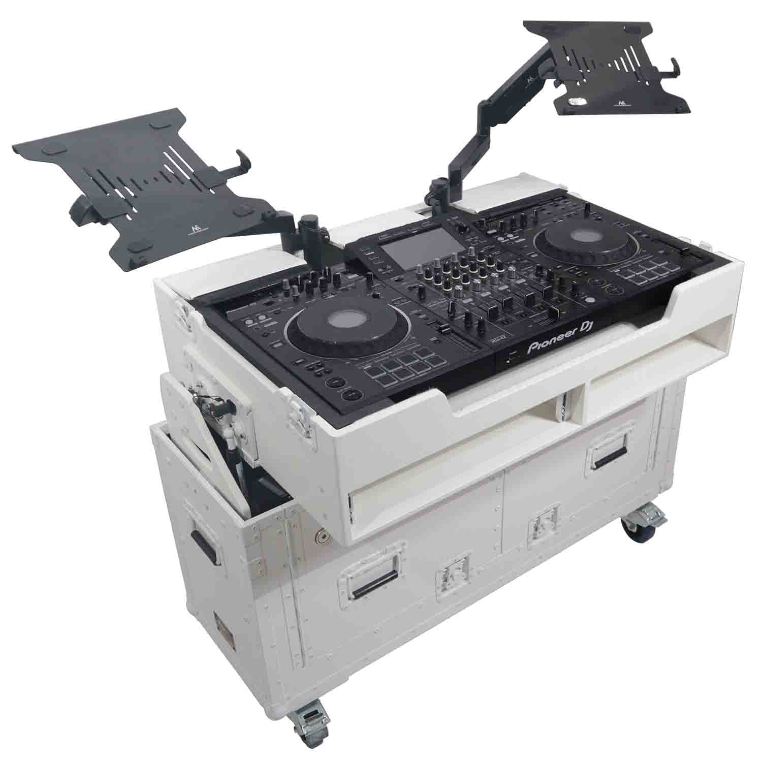 PROX XZF-UCXX WHITE Case Flip Case For XDJ-XZ DDJ-SZ, DDJ-SX, DDJ-1000 - WHITE - Hollywood DJ