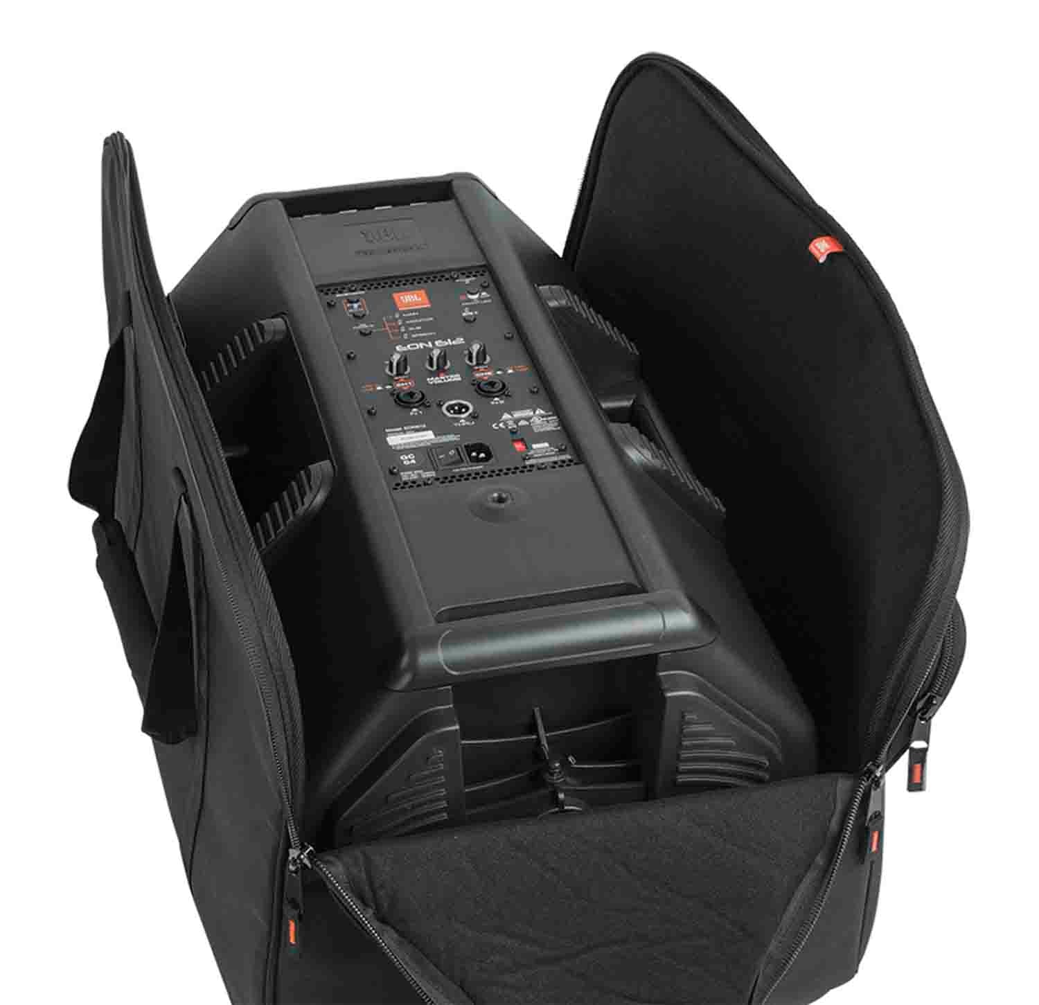 JBL EON612-BAG Deluxe Carry Bag with 10mm Padding and Dual Access Zippers - Hollywood DJ