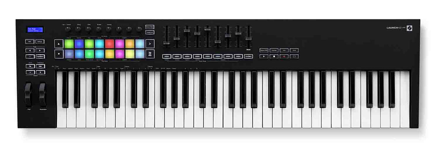 Novation Launchkey 61 MK3 MIDI Keyboard Controller - Hollywood DJ