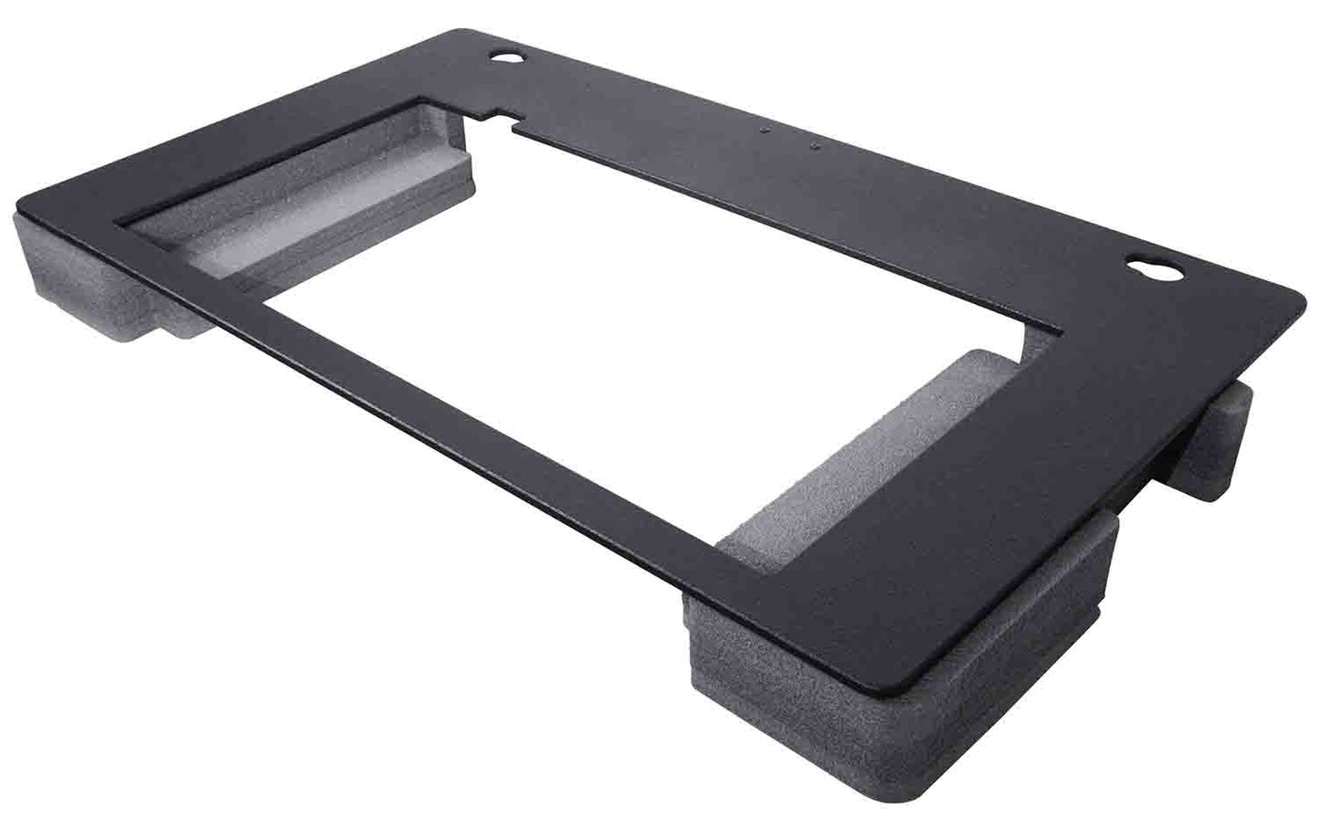 PROX XZF-DJ XDJRX3 BL PLATE Replacement Face Top Plate for Pioneer XDJ-RX3 Control Tower DJ Booth - Black - Hollywood DJ