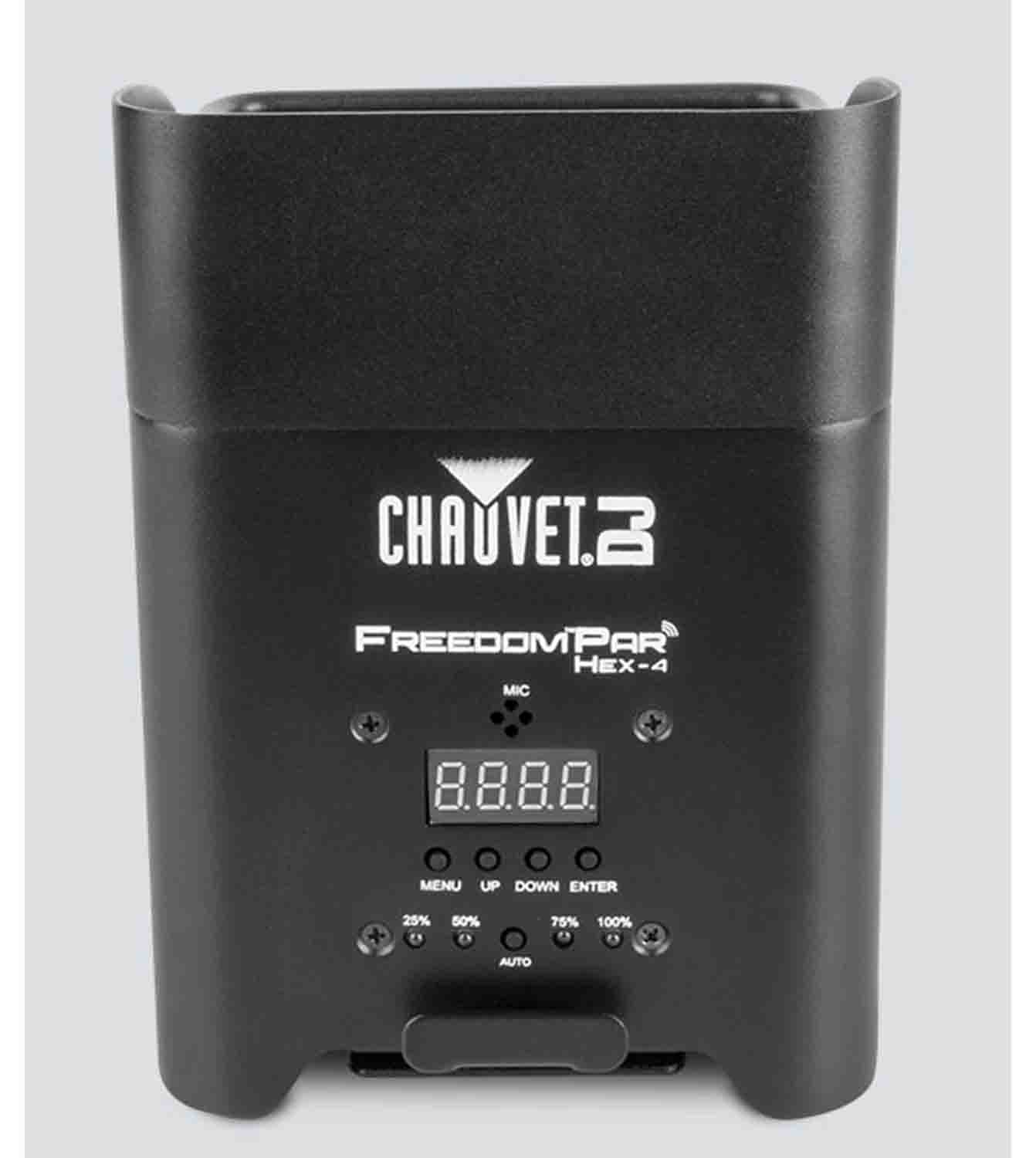 B-Stock: Chauvet DJ Freedom Par Hex-4 RGBAW+UV LED UpLight - Black - Hollywood DJ