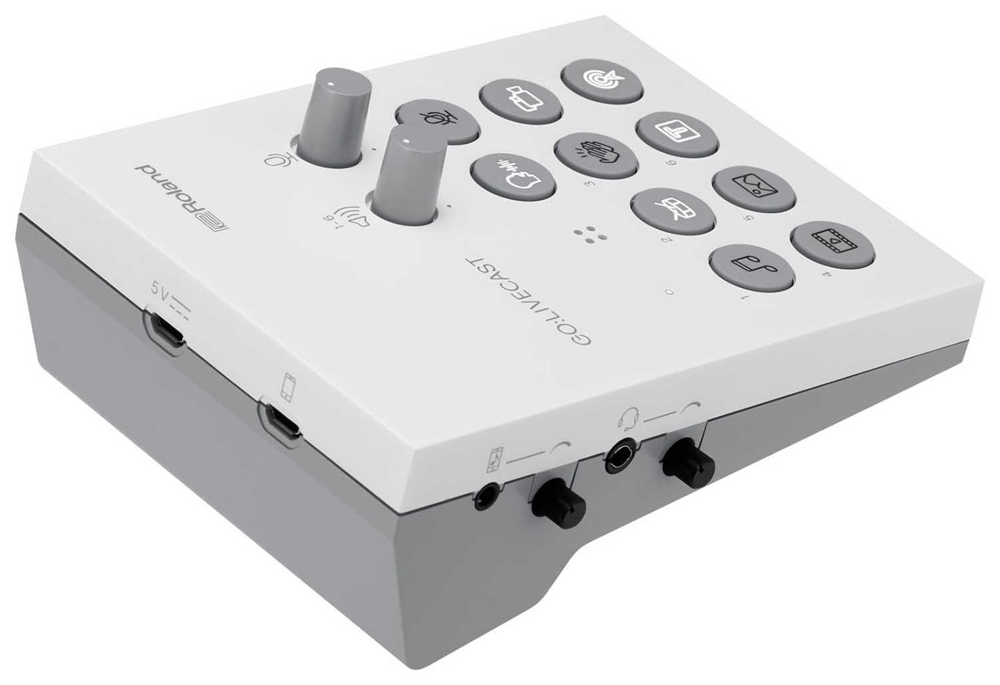 ROLAND GOLIVECAST Live Streaming Audio and Video Studio for Smartphones and Tablets - Hollywood DJ