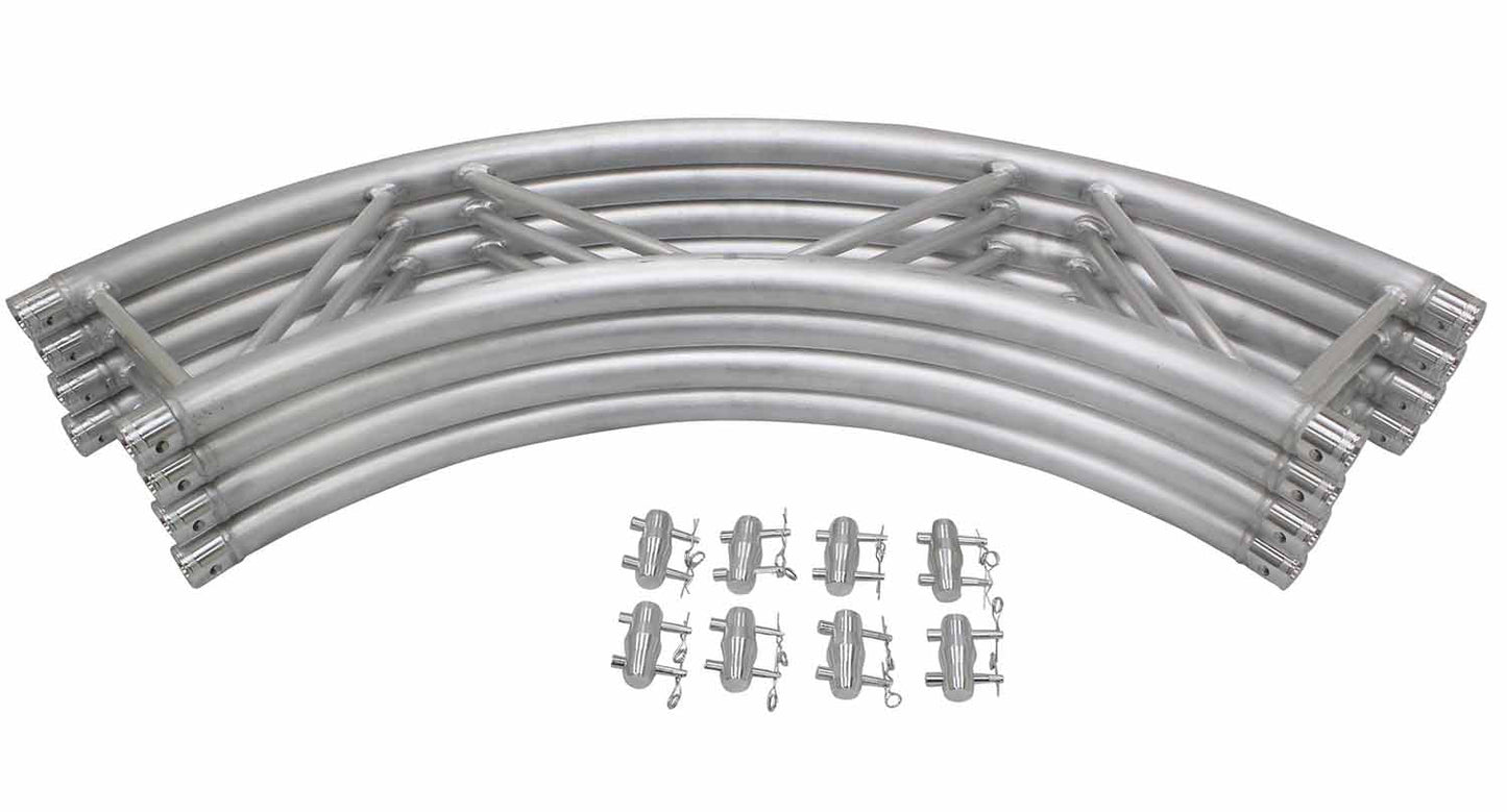 ProX XT-CH984-4X90, 3.0M Flat I-Beam Circle Truss Package - 9.84 Feet - Hollywood DJ