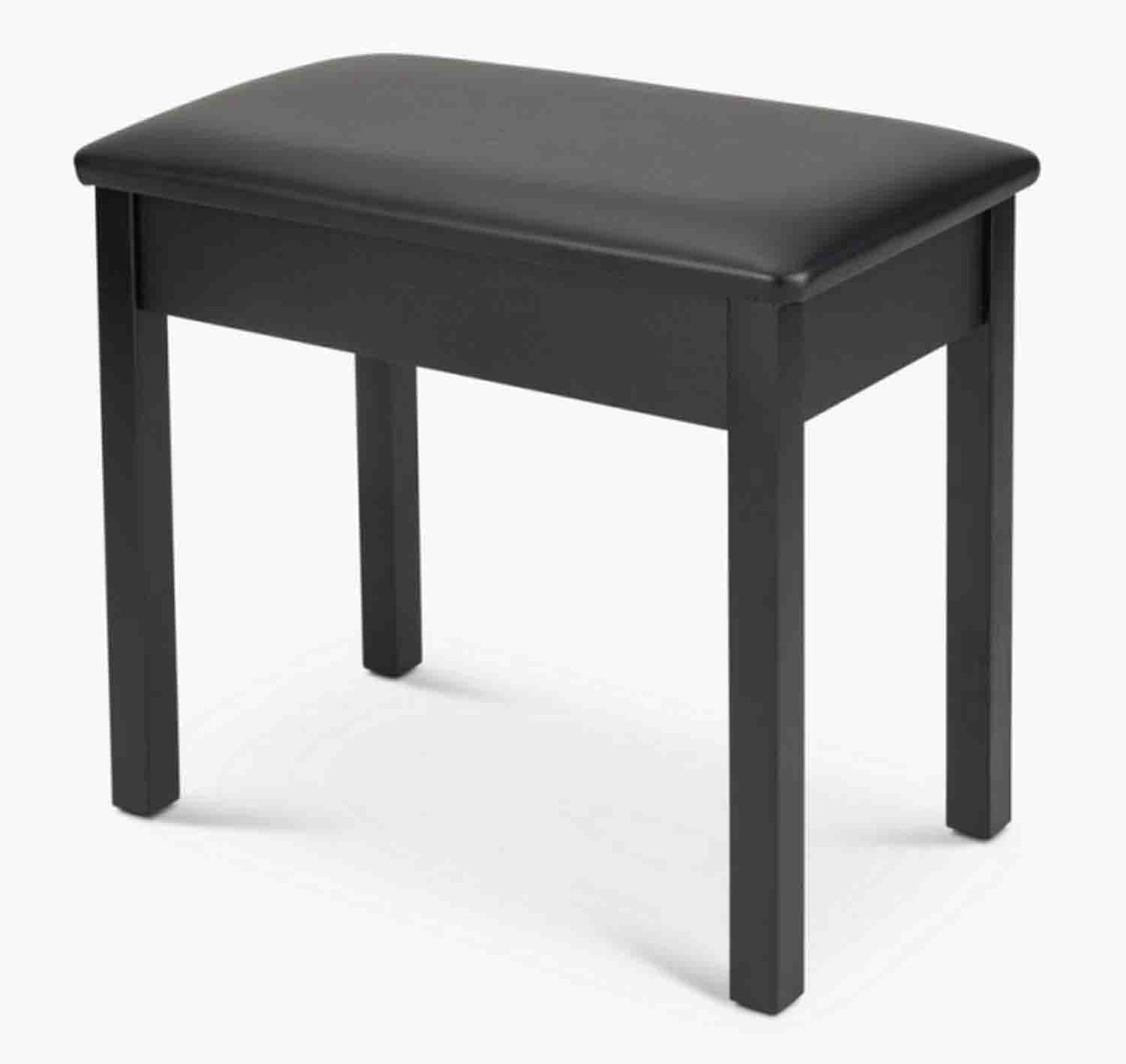 OnStage KB8902B Flip-Top Piano Bench with Music Compartment (Black) - Hollywood DJ