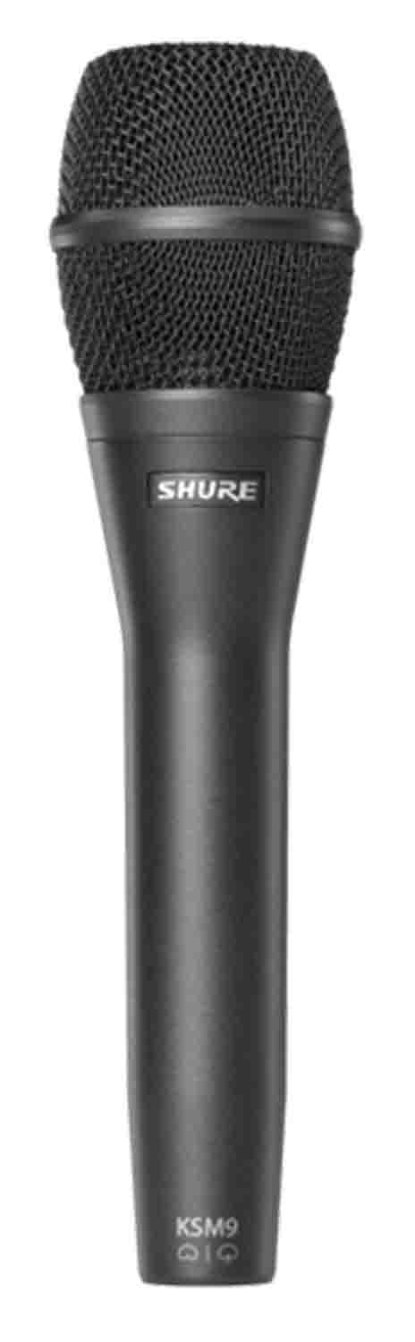Shure KSM9/CG Handheld Condenser Vocal Microphone - Charcoal Gray - Hollywood DJ