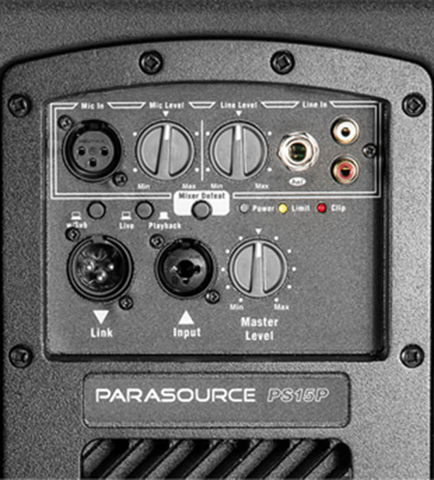 Yorkville Sound PS15P, Parasource 15-Inch Active Loudspeaker - 1400 Watts - Hollywood DJ