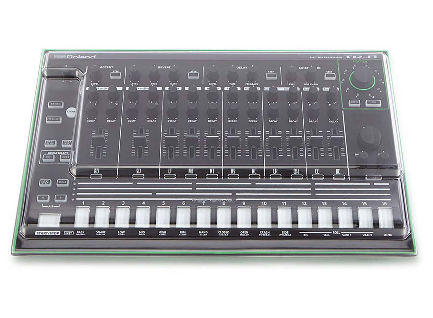 Decksaver DSS-PC-TR8 Protection Cover for Roland AIRA TR-8 - Hollywood DJ