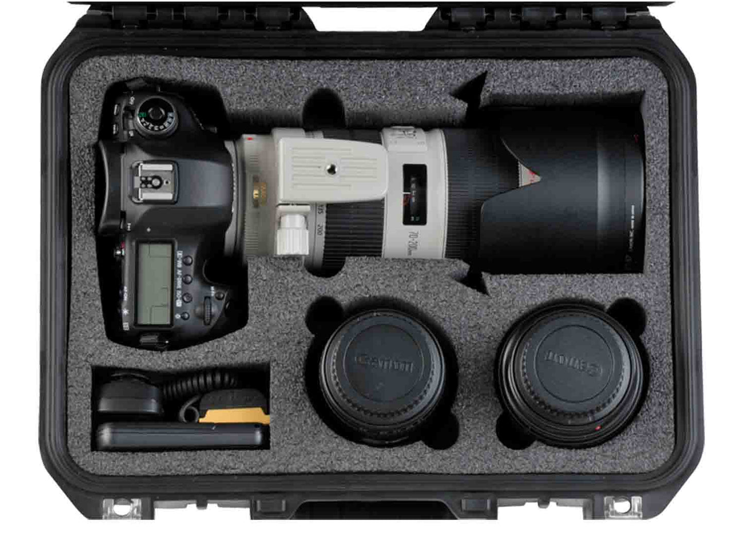 SKB Cases 3i-13096SLR1 iSeries Injection Molded Waterproof Case I for DSLR Cameras and Accessories - Hollywood DJ
