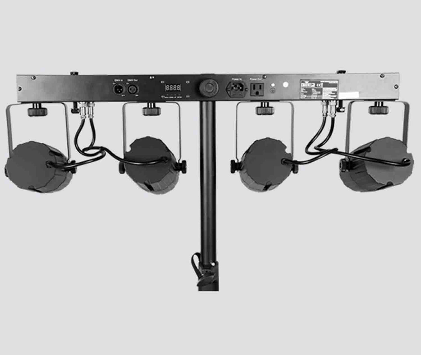 CHAUVET DJ 4Play2 Portable LED Moonflower Effect (RGBW) - Hollywood DJ
