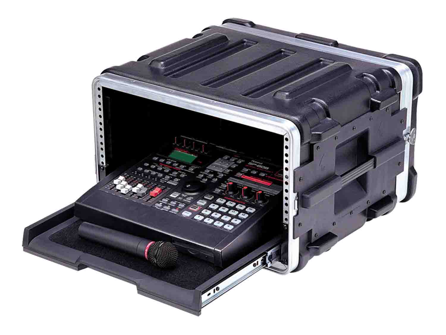 SKB Cases 1SKB-VS-1 Hook-and-Loop Fastener Shelf - 2 RU - Hollywood DJ