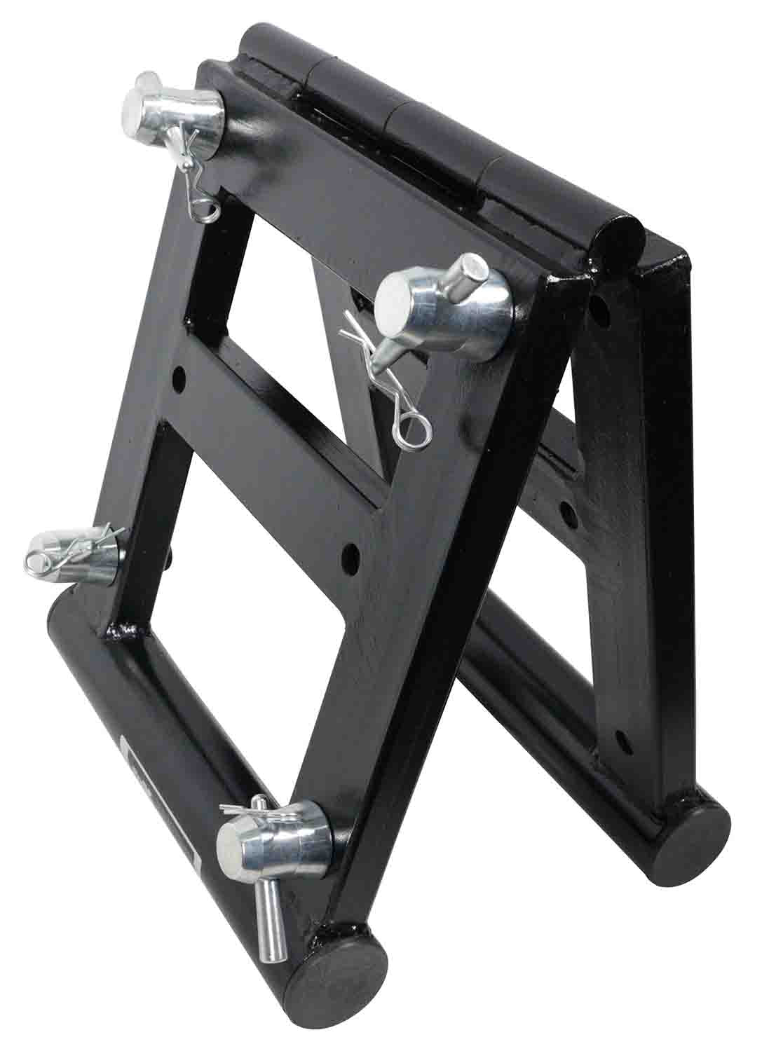ProX XT-BH180-BLK (180˚) degree Adjustable Plate Hinge For XT-SQ F34 Conical Truss - Junction Box Angle /Black Finish - Hollywood DJ