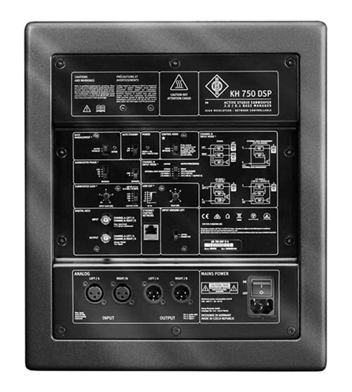 Neumann KH 750 DSP 10 Inch Powered Studio Subwoofer - Hollywood DJ