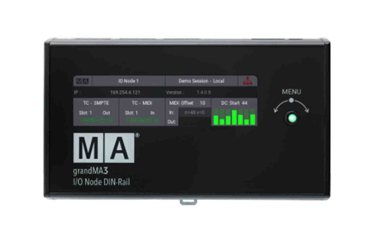 MA Lighting MA4023578 Grandma3 I/O Node DIN-Rail - Hollywood DJ