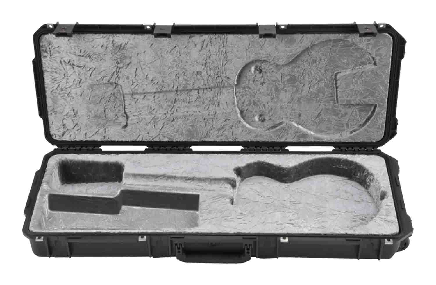 SKB Cases 3i-4214-56 iSeries Les Paul Waterproof Guitar Flight Case - Hollywood DJ