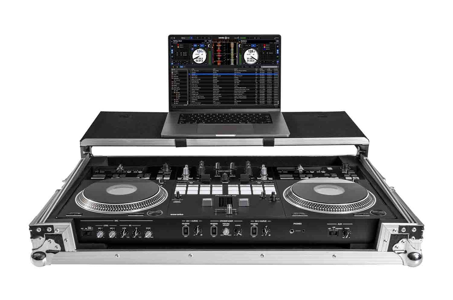 B-Stock: Headliner HL10007 Flight Case with Laptop Platform for Pioneer DJ Ddj-Rev7 - Hollywood DJ