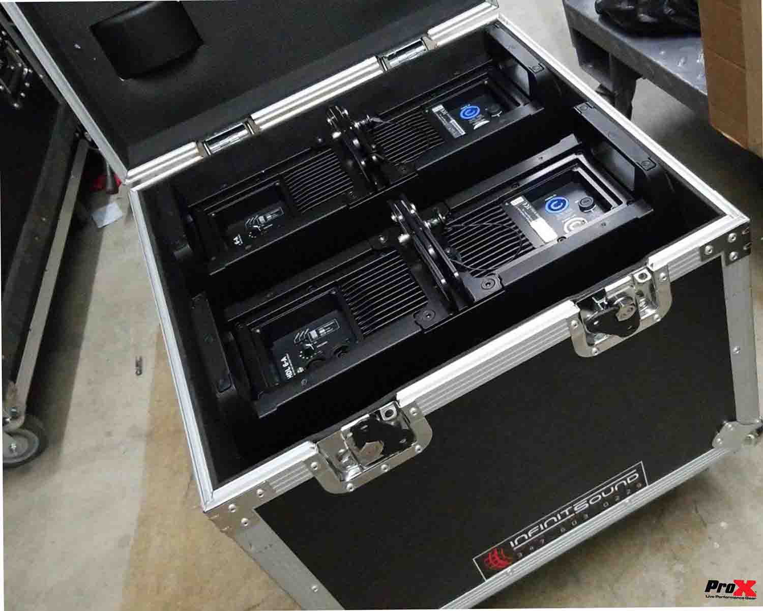 ProX XS-UTL9W Heavy-Duty Utility Flight Case with 4 Inch Casters - 20" x 20" x 22" - Hollywood DJ