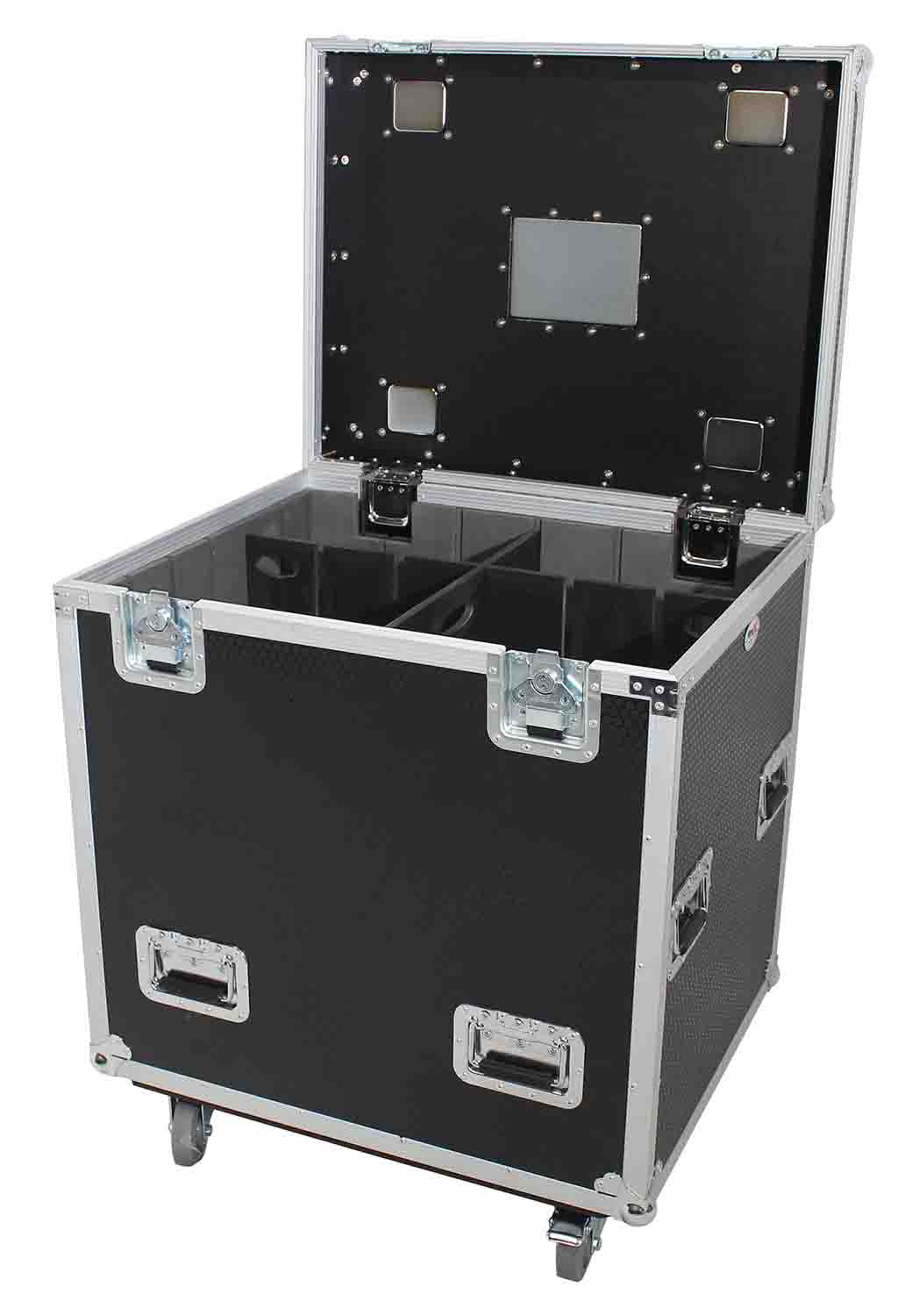 PROX XS-UTL243036W MK2 Heavy-Duty Truck Pack Utility Flight Case W-Divider and Tray Kit - Hollywood DJ