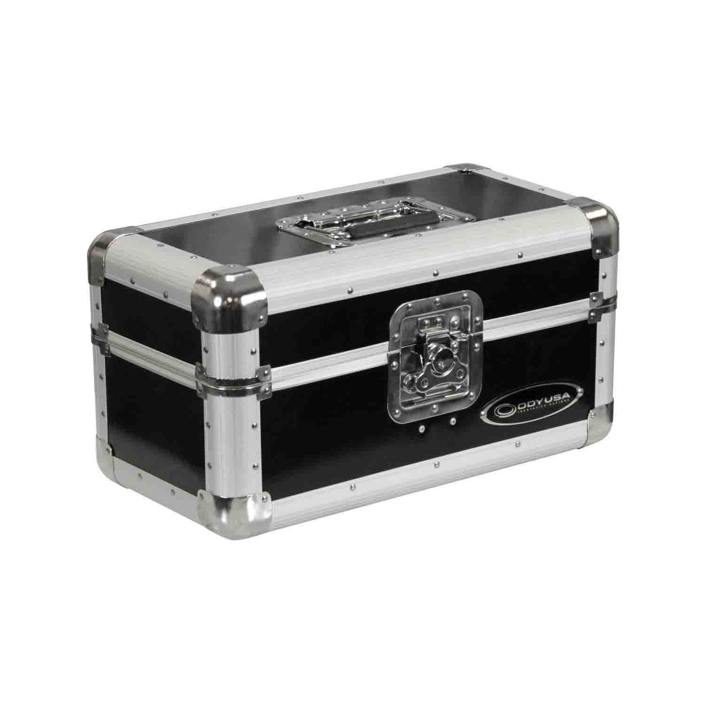 B-Stock: Odyssey K45120BLK, KROM Series Utility Case for 120 7" Vinyl Records - Black - Hollywood DJ